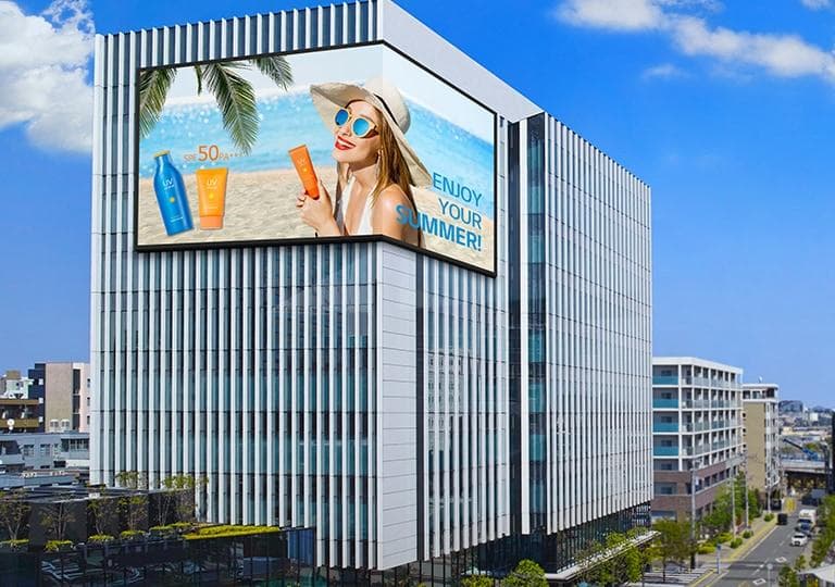 Outdoor LED Advertising Screens for Retail and Commercial Businesses
